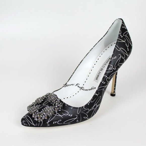 NEW MANOLO BLAHNIK Limited Edition Hangisi Pump - Picture 7 of 11